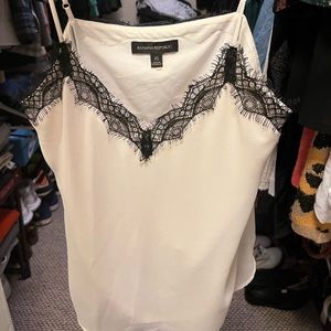 Banana Republic lace trim camisole